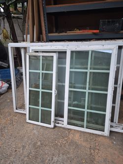 Vinyl window W45"  H 44"