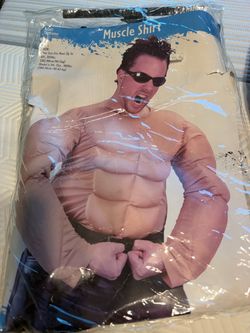 Adult Muscle Shirt Costume