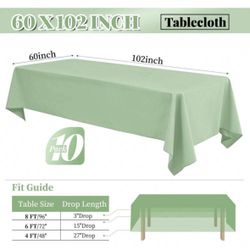 Green Tablecloth