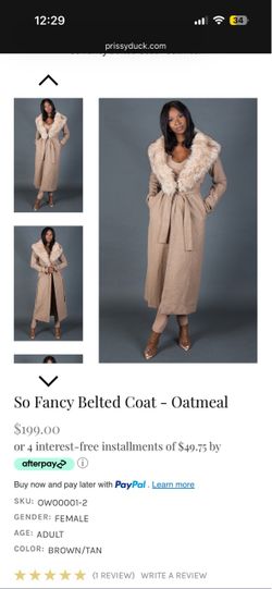 XXL coat for tall woman