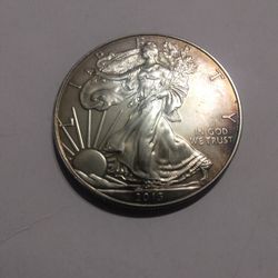 2013 1 Oz Fine Silver $1 Dollar Coin Very Good Condition