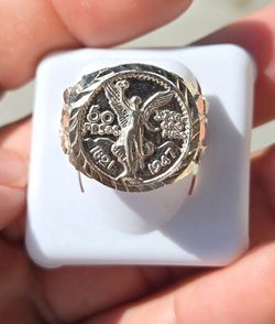 CENTENARIO PESO NUGGET RING