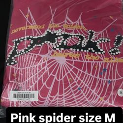 Pink Spider Hoodie 