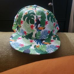 Tropical Toucan Cap High Crown Snapback