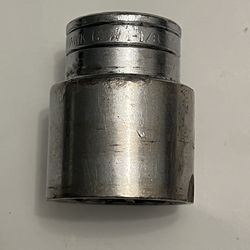 BLACKHAWK 40136, 1/2" DRIVE, 1-1/8" SOCKET, SHALLOW, 12 Point USA