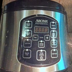 AROMA ARC 984SBD 8 CUP DIGITAL RICE COOKER MULTI COOKER FOOD STEAMER