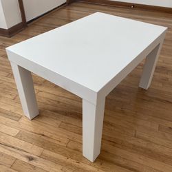 Small White Table