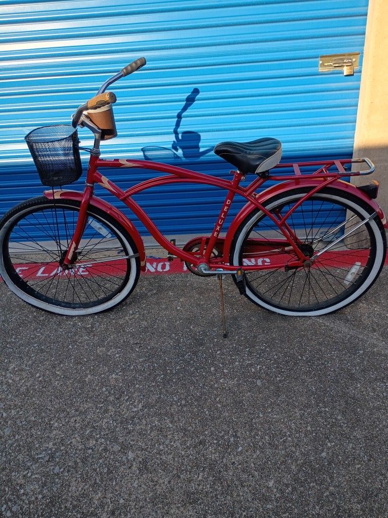 1966 Candy Apple Red Huffy Bike