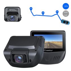 Crosstour CR900 Front & Rear Dash Car Camera Recorder - 1080p Full HD