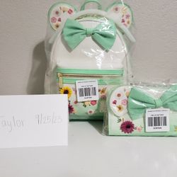 Loungefly Minnie Mouse Pressed Flower