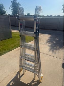 21ft Werner Multiposition Extension Ladder