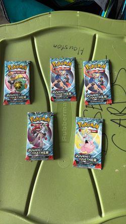 (five) Scarlet&Violet JOURNEY TOGETHER Pokémon Card Packs