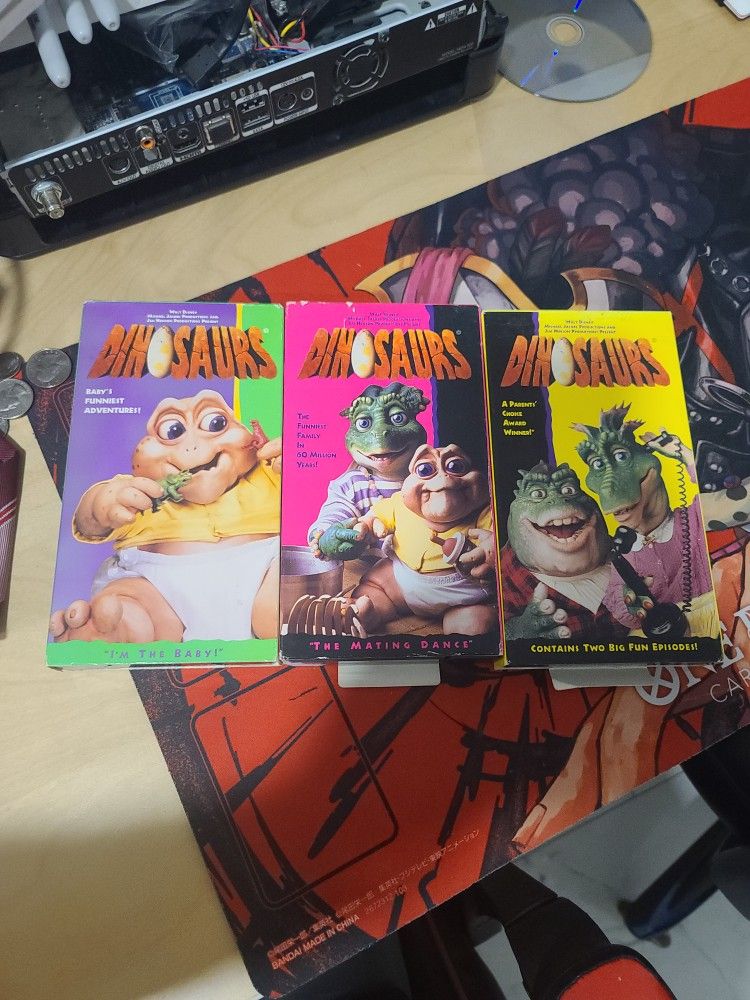 Dinosaurs Vhs Tapes Bundle
