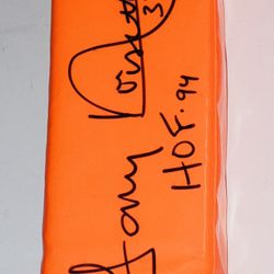 TONY DORSETT SIGNED AUTOGRAPHED PITTSBURGH PANTHERS TOUCHDOWN PYLON BAS COA RARE