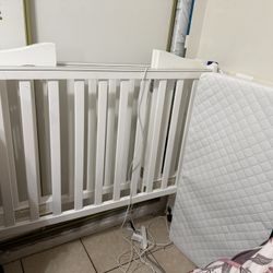 Foldable, Mini Crib And Mattress