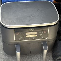 Ninja Air Fryer 2 Baskets With 6 Functions 