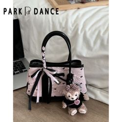 PARK DANCE handbag women’s 2025 new high-end sweet and cool ballet-style bow tote bag