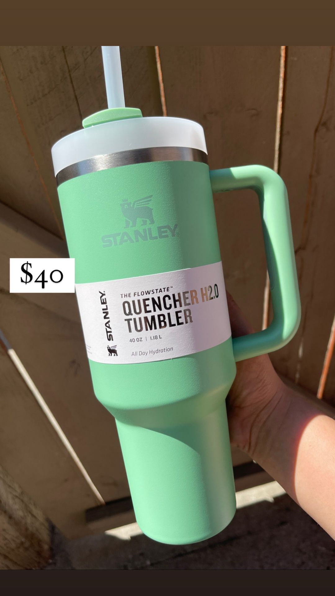 Stanley 40oz H2.0 Flowstate Quencher Tumbler - Jade - Shopping.com
