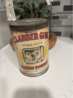 Vintage Clabber Tin
