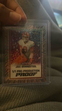 Jake Briningstool Leaf Vivid 1/1 Pre-Production Proof