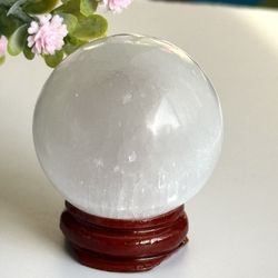 Small Selenite Sphere