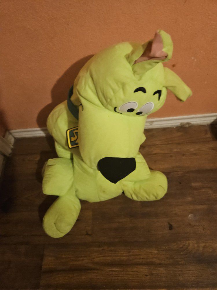 Neon Green Scooby Doo