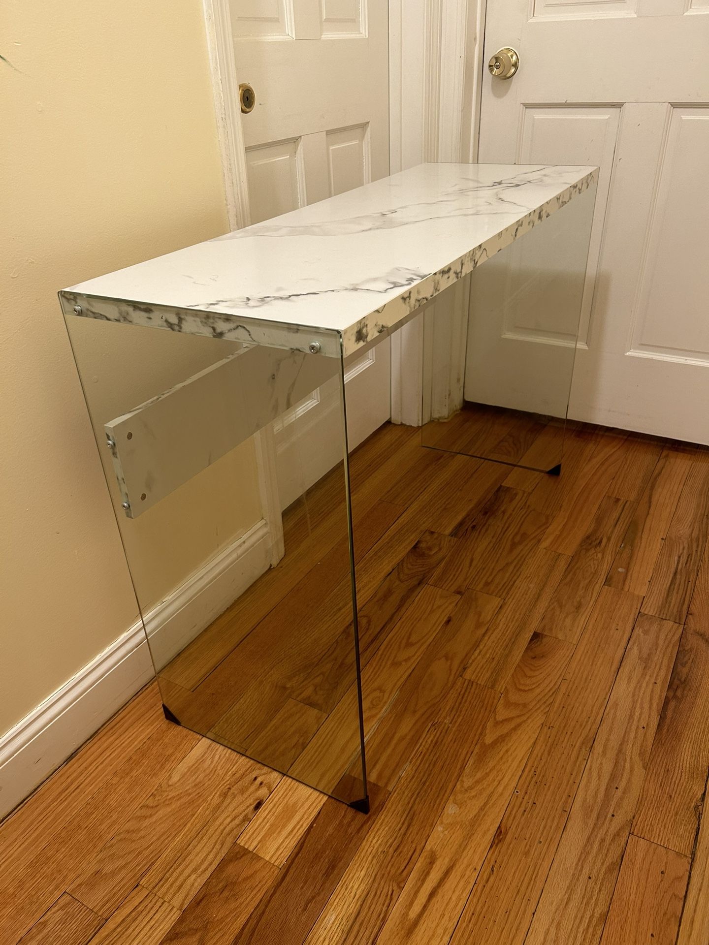 Marble Top Console Table