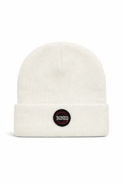 Bones Classic Knit Cuff Beanie – White
