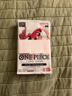 10 One piece X Round 1 promo cards complete set