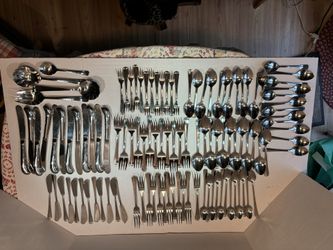 International Stainless Flatware - 12 Place Setting