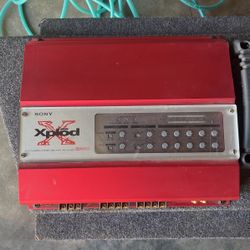 Sony Xplod XM-604EQX 4/3/2 Channnel Car Audio Power Amplifier WITH Cobalt CO600.2 - Orion 2 Ch 600 Watt Amplifier With KICKER Subwoofer AND Sealed Box