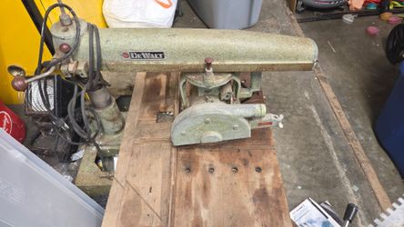 Dewalt radial saw