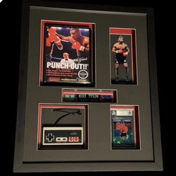 1 Of 1 Mike Tyson Punch Out Wall Display