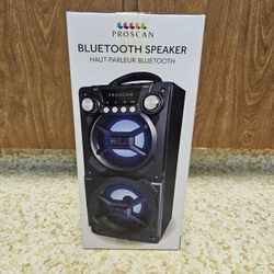 PROSCAN ELITE Portable Bluetooth Speaker with FM Radio