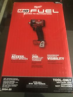 Milwaukee M18 FUEL GEN-3 18-Volt Lithium-Ion Brushless Cordless 3/8 in. Compact Impact Wrench with Friction Ring (Tool-Only)