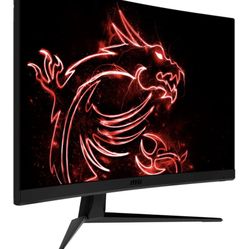 MSI - Optix G27C5 E2 27" LED Curved FHD Freesync Monitor - Black