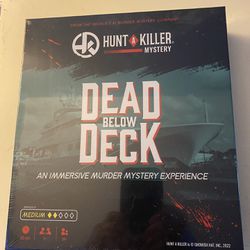 Dead Below Deck A Hunt A Killer Game Brand Néw Factory Sealed
