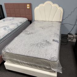 Twin Bed Frame w/ LED lights