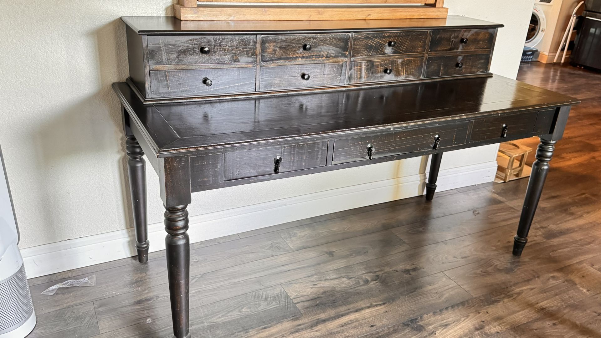 World market desk & Mirror