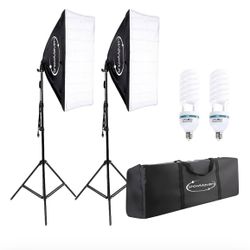 Lighting Kit & Blue Screen
