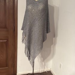 Grey Poncho