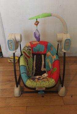 Fisher price swing and seat pick up now