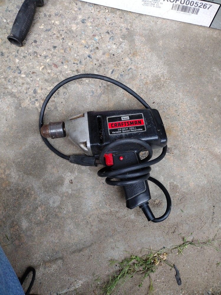 Craftsman 3/8" Drill