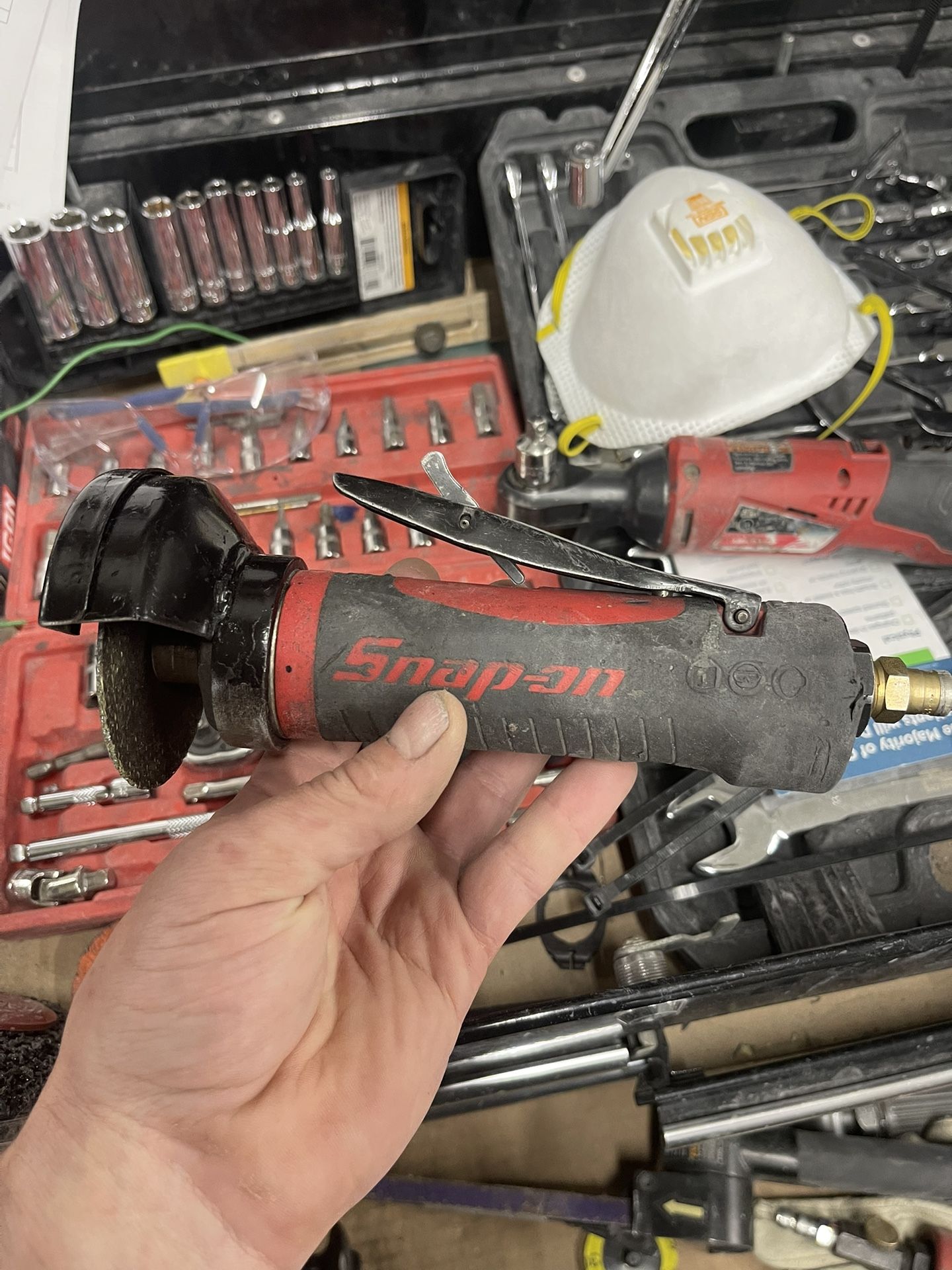 Snap-On Tools PT430 1 HP Heavy-Duty 3 Inch Cut-Off Tool - Red