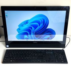 Dell optiplex AIO 3050 23" Touchscreen i3 7th 8gb RAM 240GB SSD Windows 11 Pro +keyboard+mouse DVDRW