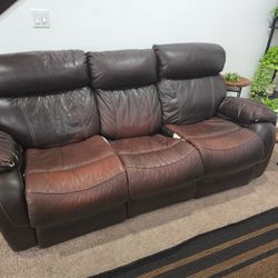 6 Piece Powered Recliner Set USB Chargers (Used)