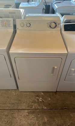 Affordable GE White Electric Dryer