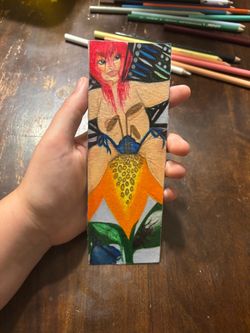 Fairy Waking Up Original Bookmark