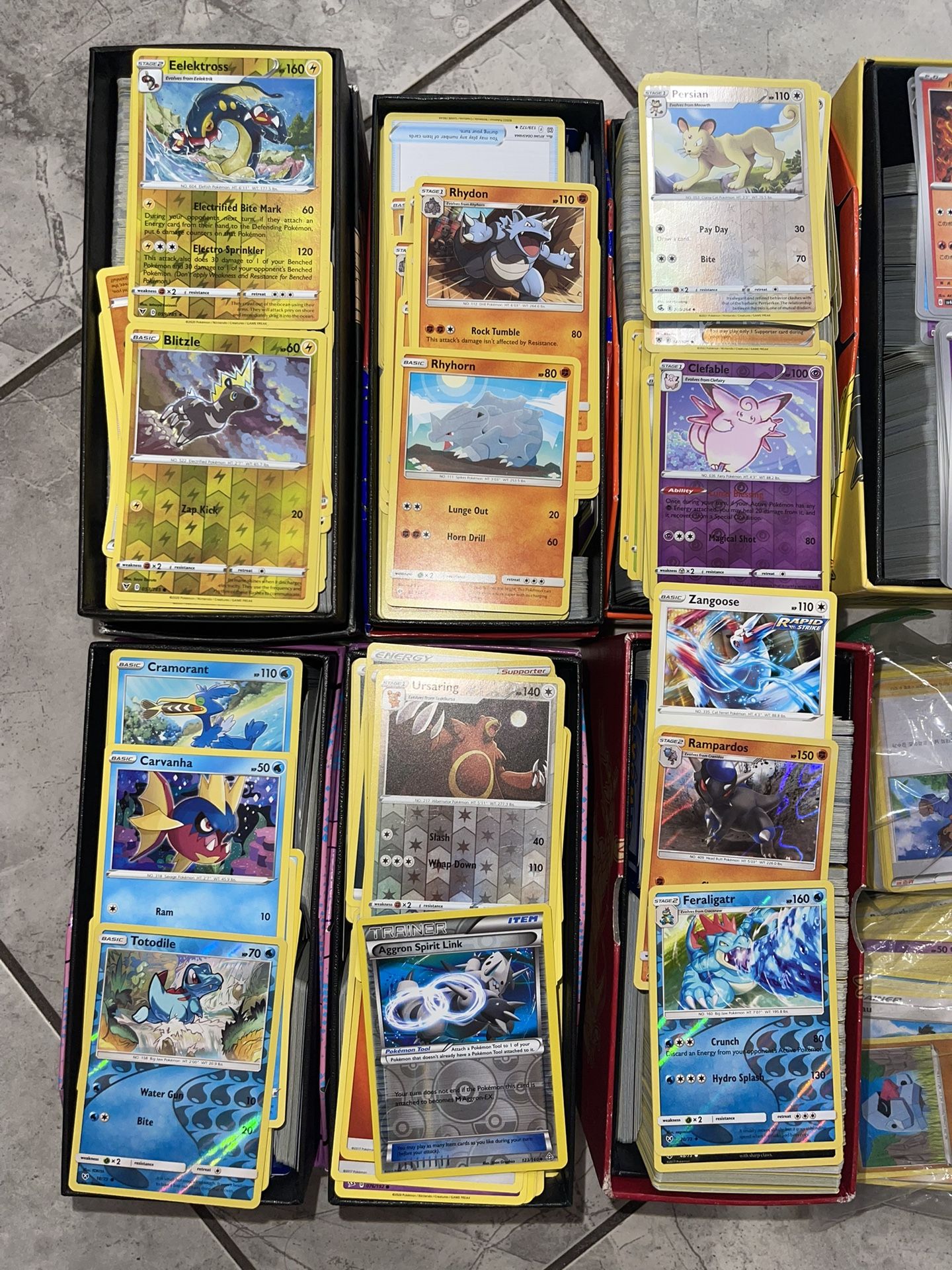 Massive Pokemon Tgc Cards Collection Lot