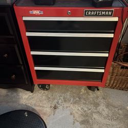 Craftsman Tool Box 4 Drawers Great Shape 